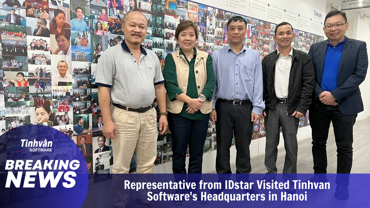 Representative from IDstar Visited Tinhvan Software's Headquarters in Hanoi